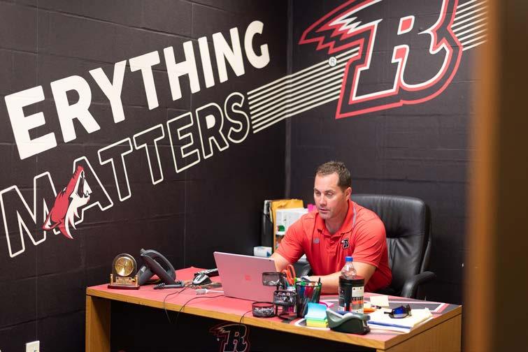 Read article: Coach Tetrault continues to invest in his community and team