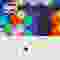 An abstract grouping of geometric, colored shapes, with a logo reading "eye" in the top left, and the logotype "AIGA" at the bottom.